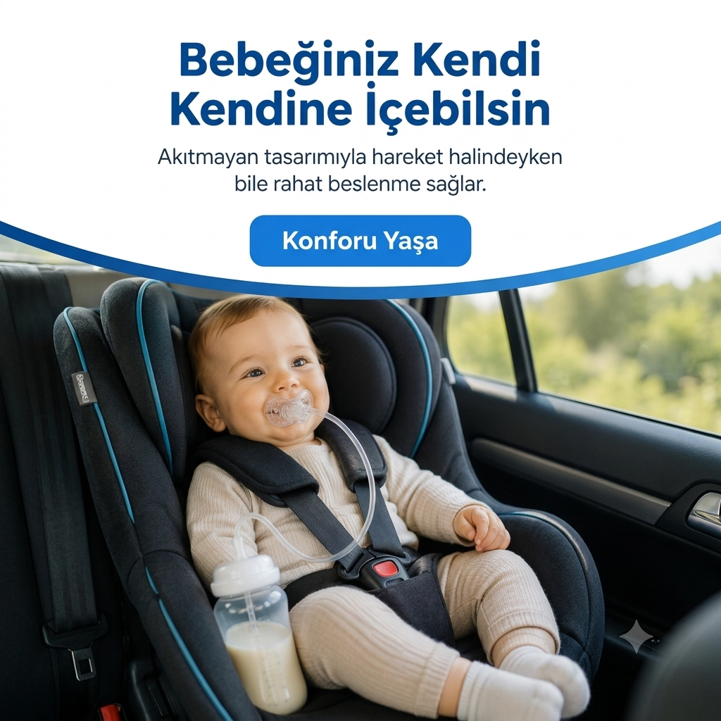 Anti-kolik biberon tasarımı